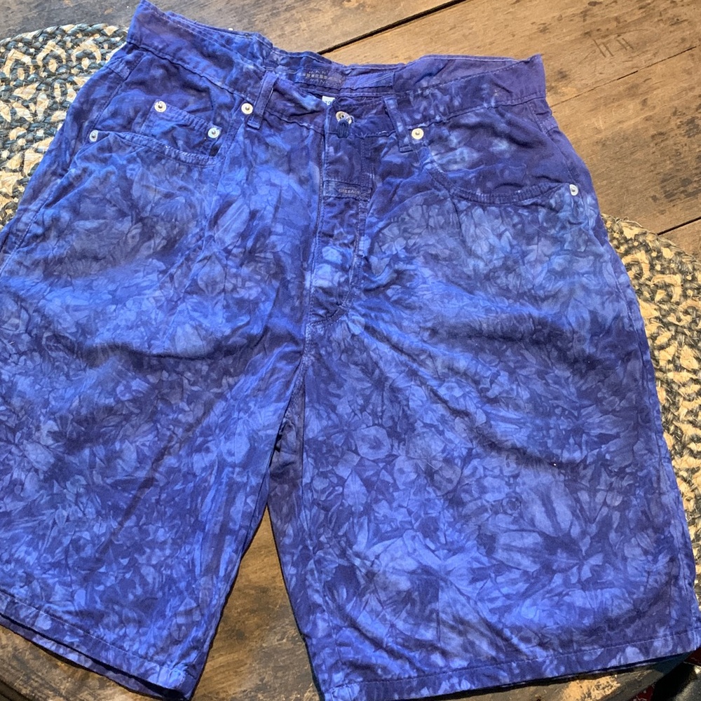 Vintage 1990’s Marithe Francois Girbaud Indigo Shorts - Picture 3 of 11